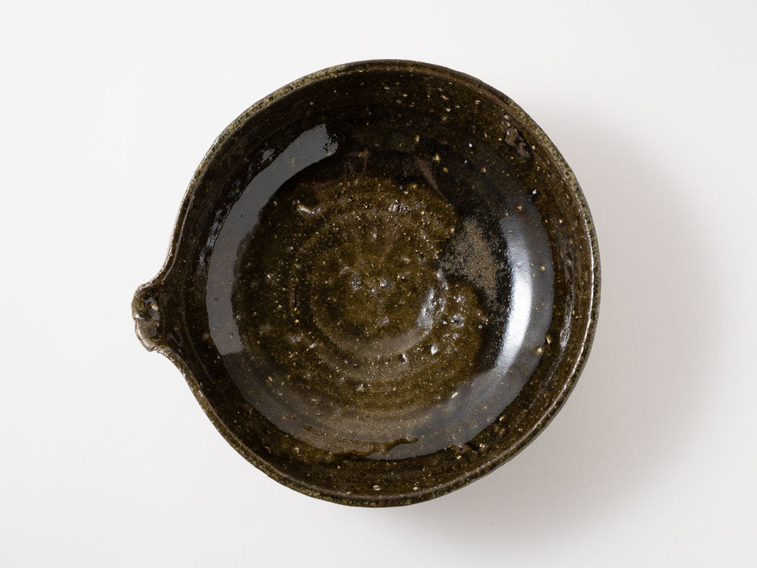 Large Pouring Bowl (Katakuchi), c — Hand-Formed Japanese Pottery by Motoyuki Tonoike
