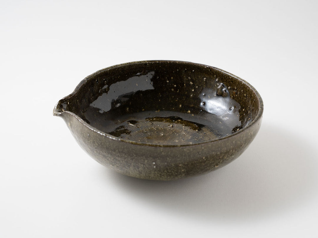 Large Pouring Bowl (Katakuchi), c — Hand-Formed Japanese Pottery by Motoyuki Tonoike