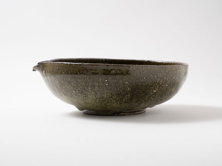 Large Pouring Bowl (Katakuchi), c — Hand-Formed Japanese Pottery by Motoyuki Tonoike