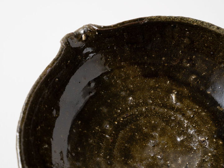 Large Pouring Bowl (Katakuchi), c — Hand-Formed Japanese Pottery by Motoyuki Tonoike
