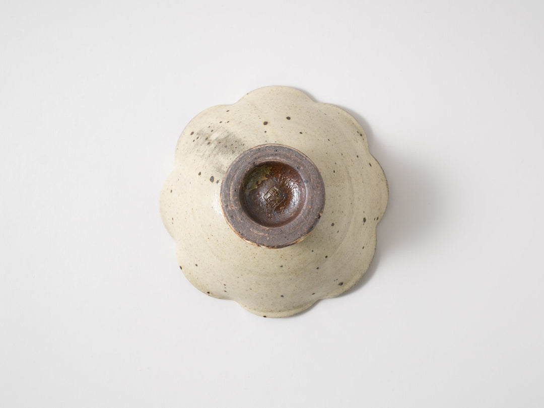 Kinari Rinka Pedestal Bowl 15cm - Crafted By Furutani Pottery