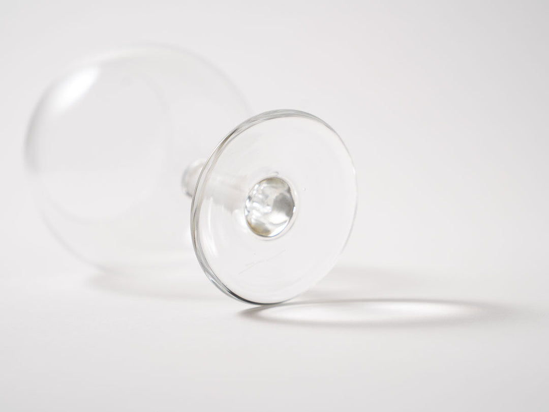 Wine Glass "O", Clear Crafted By Yudai Koga