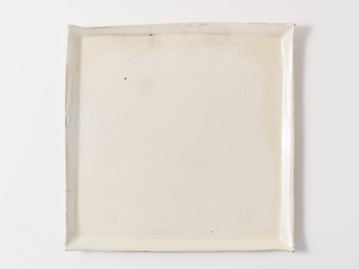 Iron-Spotted Square Plate - Crafted By Furutani Pottery