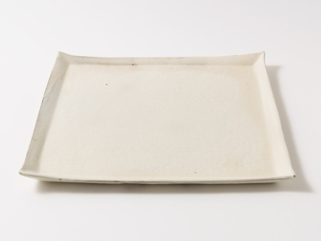 Iron-Spotted Square Plate - Crafted By Furutani Pottery