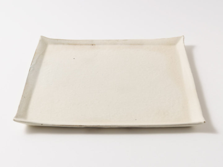 Iron-Spotted Square Plate - Crafted By Furutani Pottery