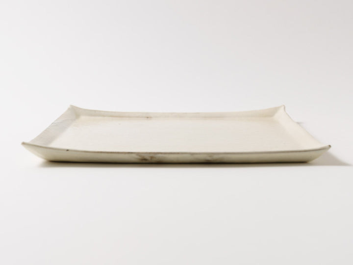 Iron-Spotted Square Plate - Crafted By Furutani Pottery