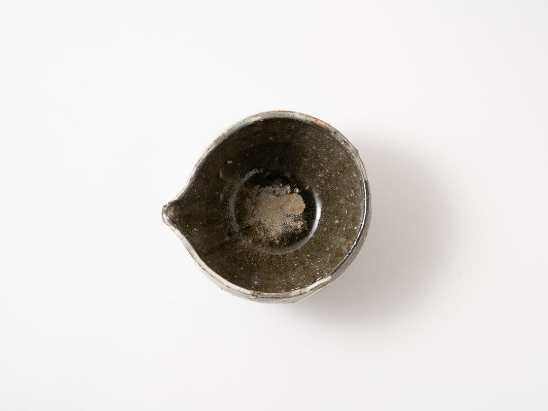 Pouring Bowl (Katakuchi), Small, a — Hand-Formed Japanese Pottery by Motoyuki Tonoike