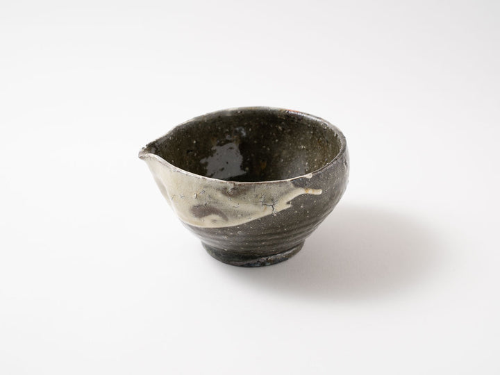 Pouring Bowl (Katakuchi), Small, a — Hand-Formed Japanese Pottery by Motoyuki Tonoike
