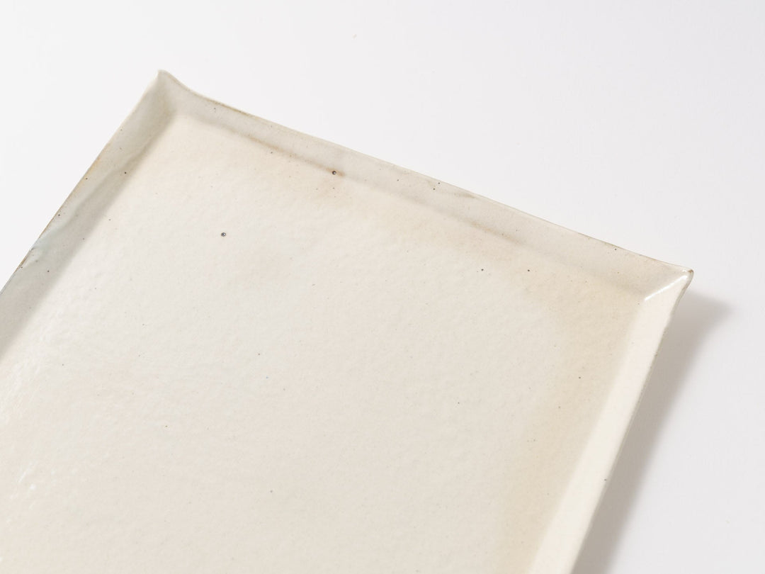 Iron-Spotted Square Plate - Crafted By Furutani Pottery
