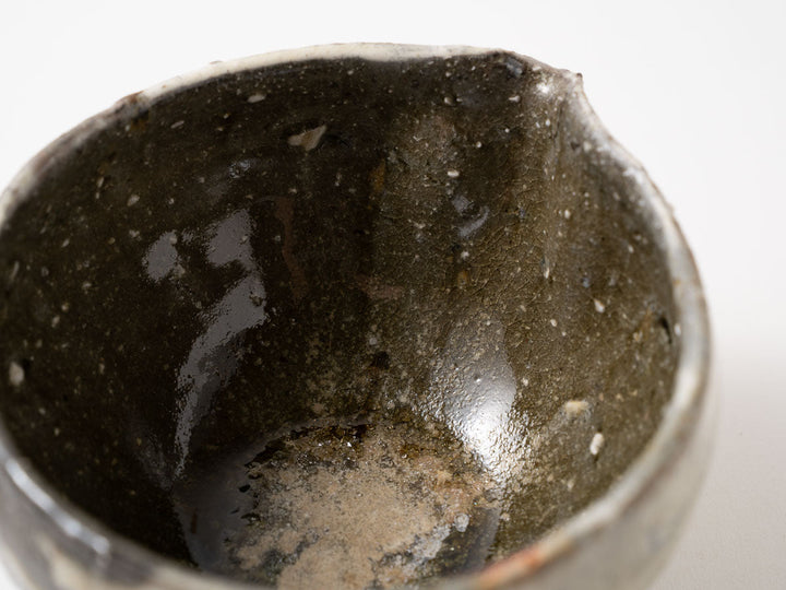 Pouring Bowl (Katakuchi), Small, a — Hand-Formed Japanese Pottery by Motoyuki Tonoike