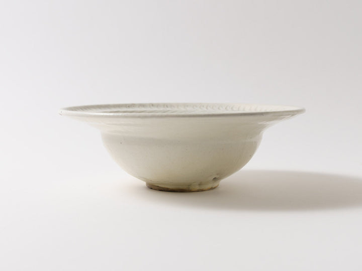 Iron-Spotted Leaf Rim Bowl Large - Crafted By Furutani Pottery