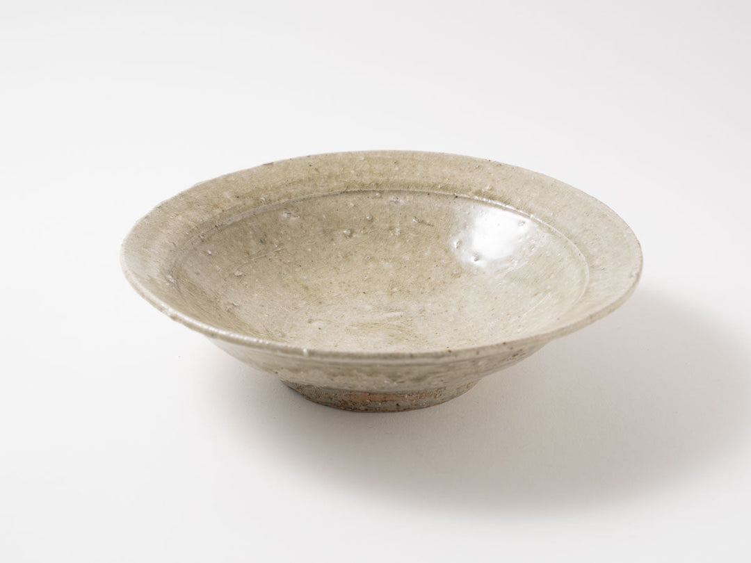 Flat Bowl, c — Hand-Formed Japanese Pottery by Motoyuki Tonoike