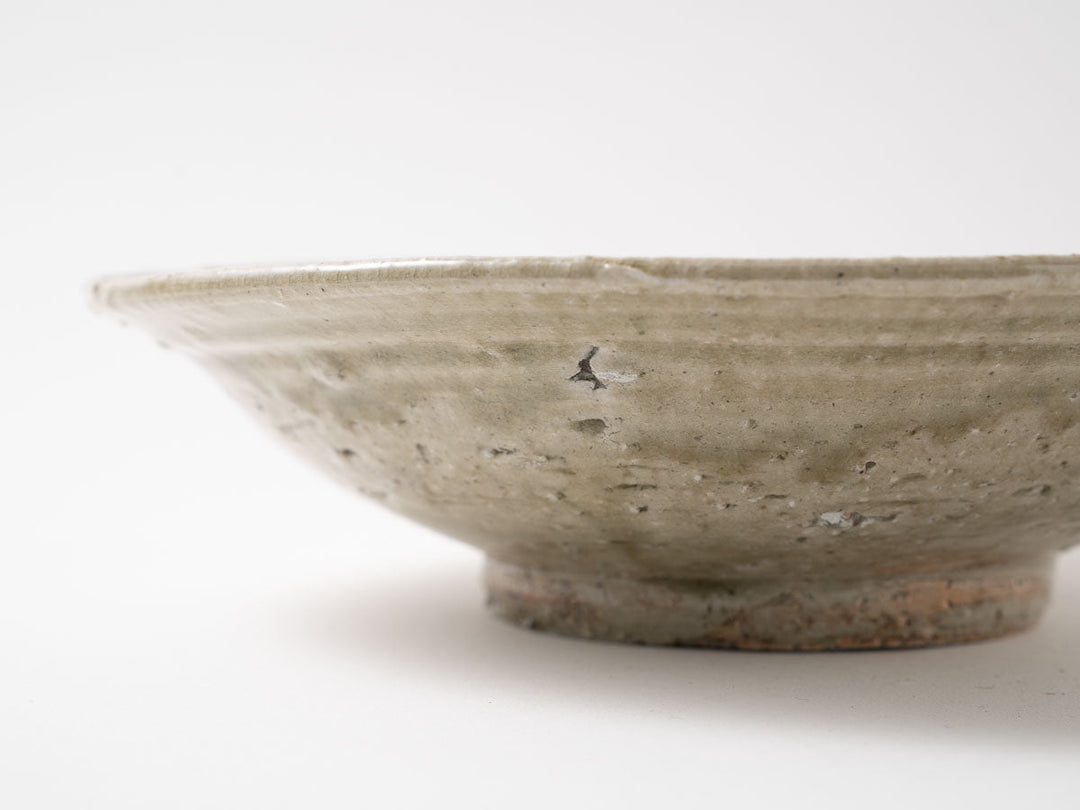 Flat Bowl, c — Hand-Formed Japanese Pottery by Motoyuki Tonoike