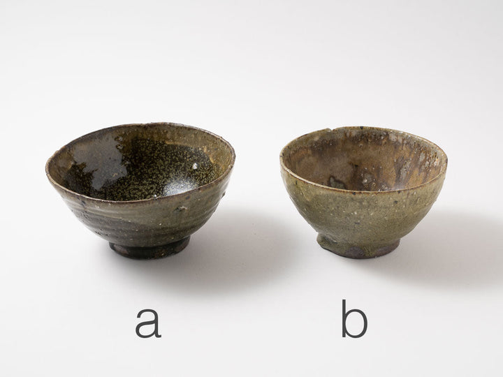 Rice Bowl (assorted) — Hand-Formed Japanese Pottery by Motoyuki Tonoike