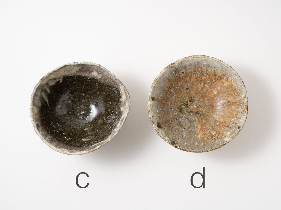 Rice Bowl (assorted) — Hand-Formed Japanese Pottery by Motoyuki Tonoike