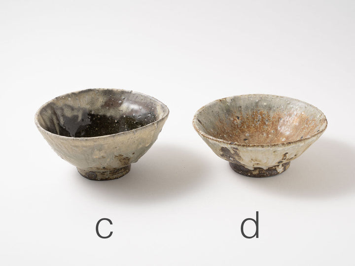 Rice Bowl (assorted) — Hand-Formed Japanese Pottery by Motoyuki Tonoike