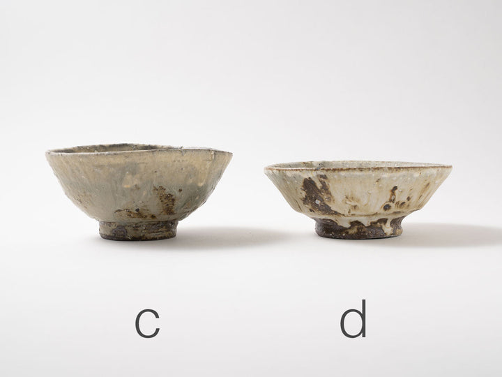 Rice Bowl (assorted) — Hand-Formed Japanese Pottery by Motoyuki Tonoike