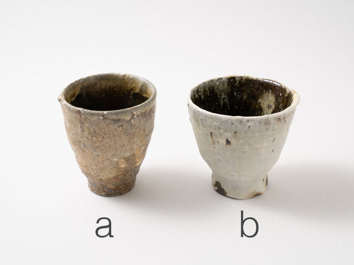 Teacup / Yunomi (assorted) — Hand-Formed Japanese Pottery by Motoyuki Tonoike