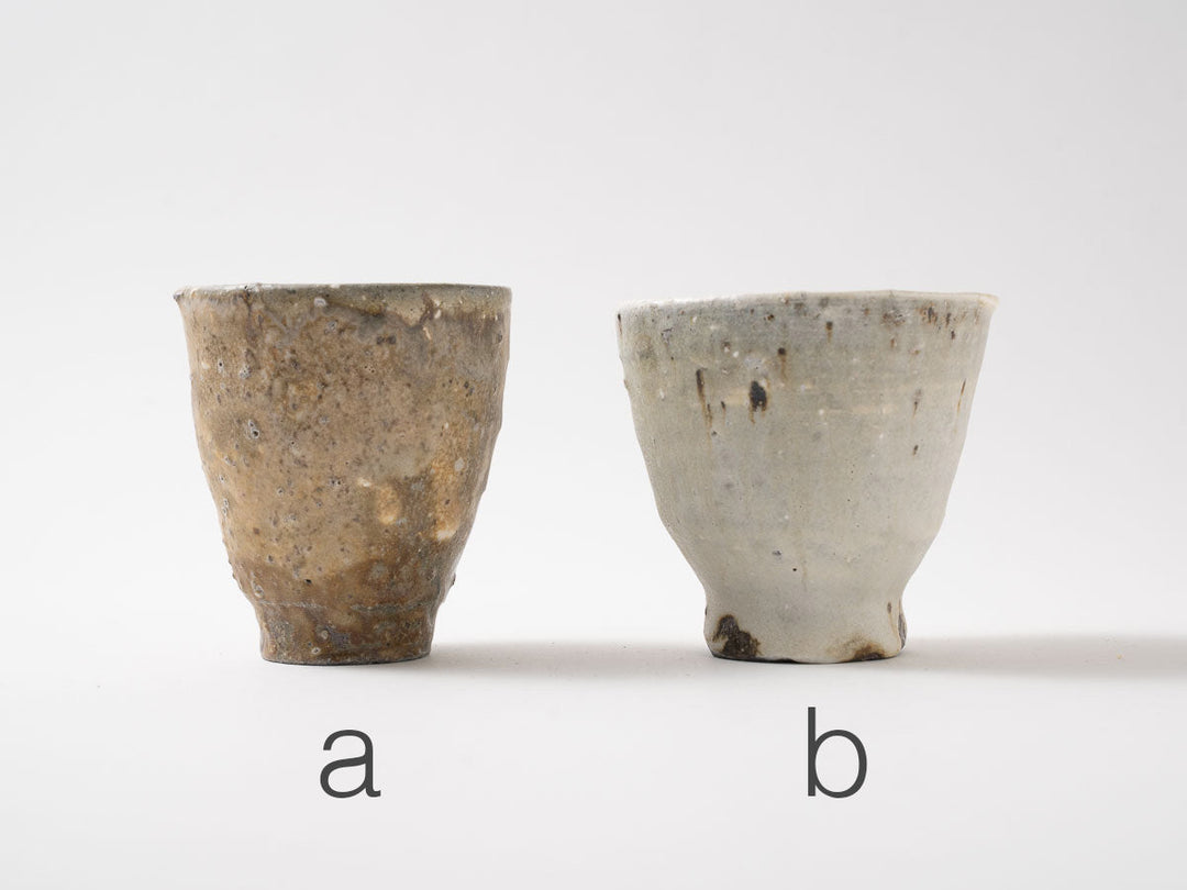 Teacup / Yunomi (assorted) — Hand-Formed Japanese Pottery by Motoyuki Tonoike