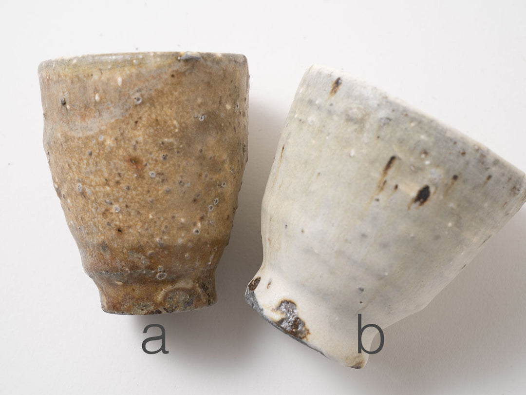 Teacup / Yunomi (assorted) — Hand-Formed Japanese Pottery by Motoyuki Tonoike