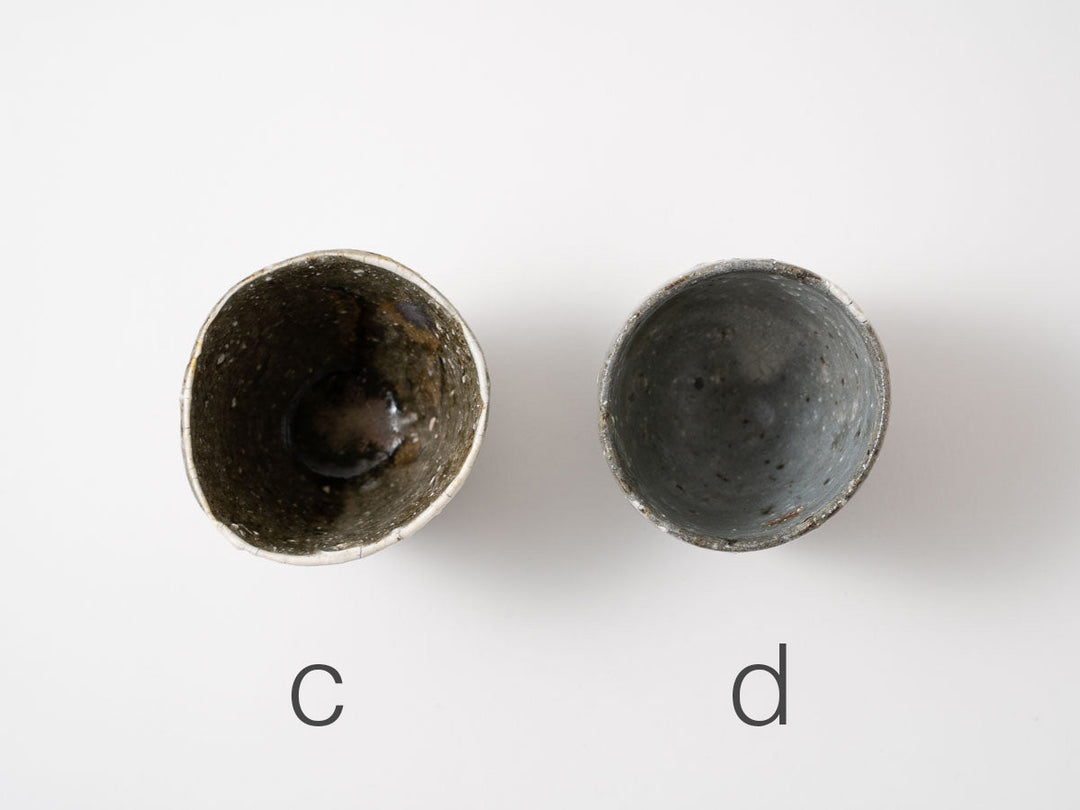Teacup / Yunomi (assorted) — Hand-Formed Japanese Pottery by Motoyuki Tonoike