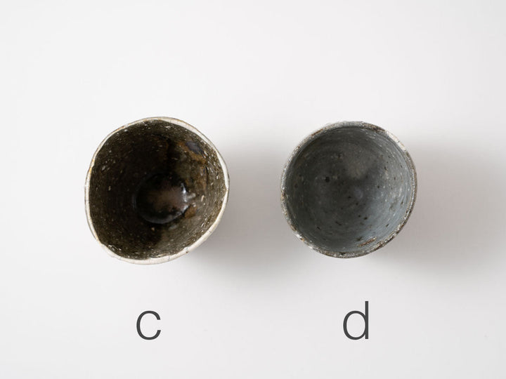 Teacup / Yunomi (assorted) — Hand-Formed Japanese Pottery by Motoyuki Tonoike