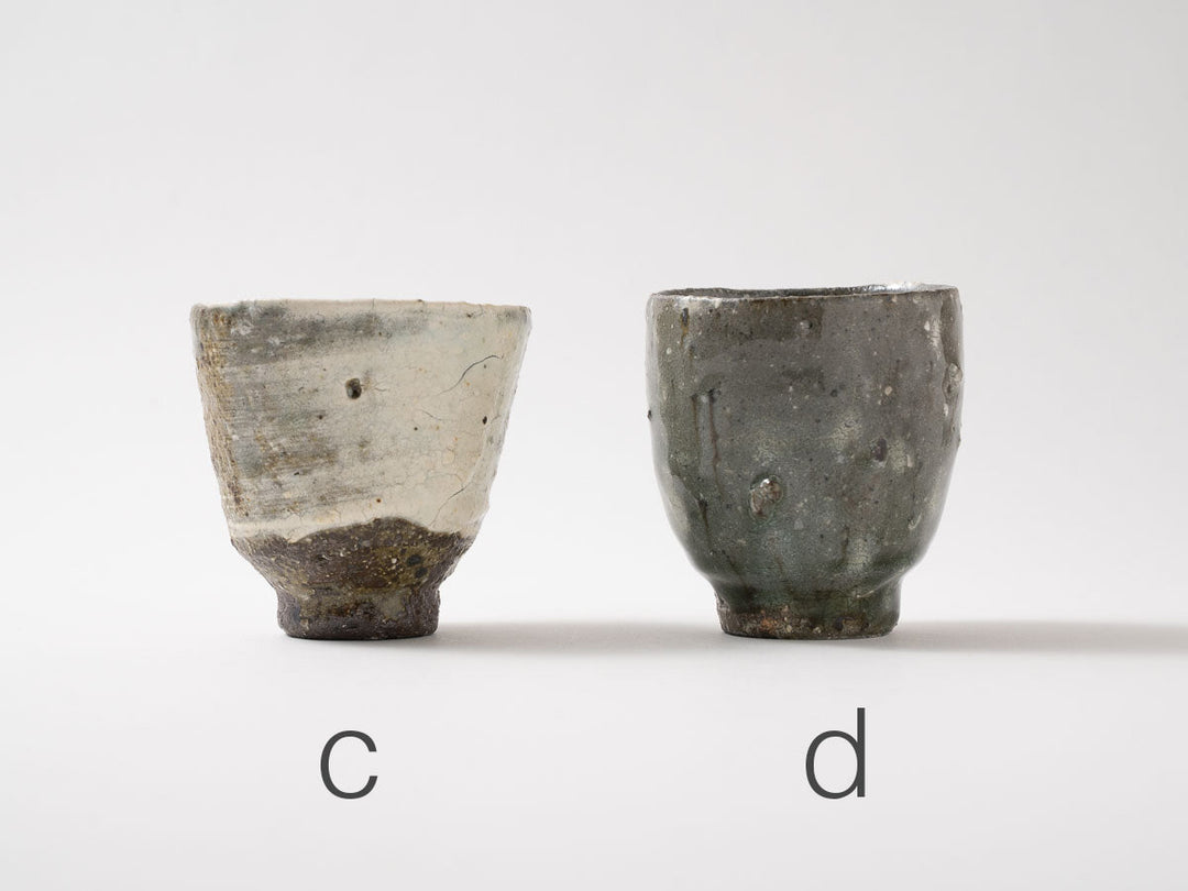 Teacup / Yunomi (assorted) — Hand-Formed Japanese Pottery by Motoyuki Tonoike