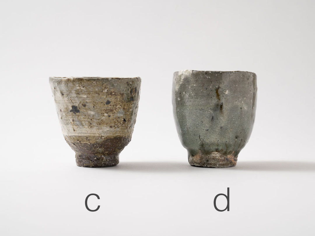 Teacup / Yunomi (assorted) — Hand-Formed Japanese Pottery by Motoyuki Tonoike