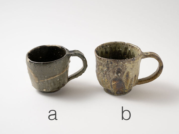 Mug (assorted) — Hand-Formed Japanese Pottery by Motoyuki Tonoike