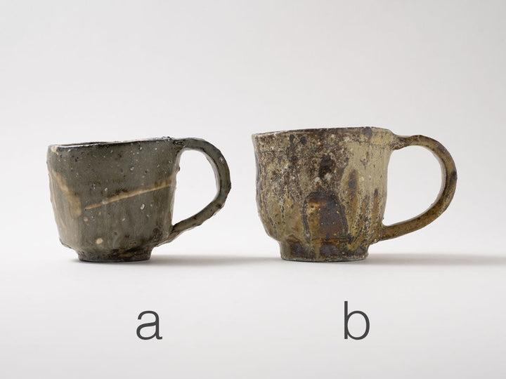 Mug (assorted) — Hand-Formed Japanese Pottery by Motoyuki Tonoike