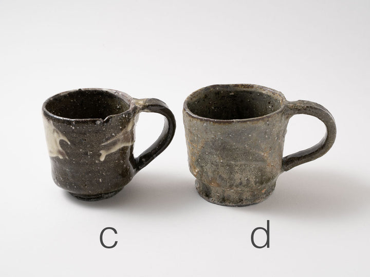 Mug (assorted) — Hand-Formed Japanese Pottery by Motoyuki Tonoike