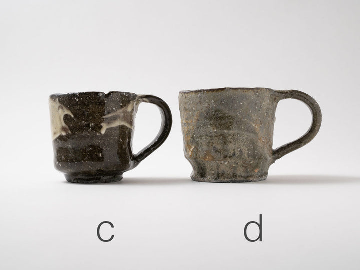 Mug (assorted) — Hand-Formed Japanese Pottery by Motoyuki Tonoike