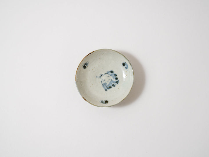Small Plate Bird Design and Izumiyama Glaze - Crafted By Shotaro Yokota