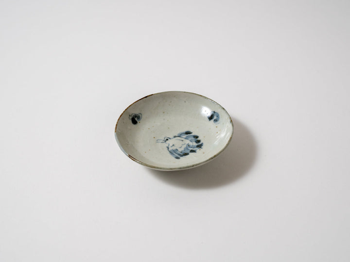 Small Plate Bird Design and Izumiyama Glaze - Crafted By Shotaro Yokota