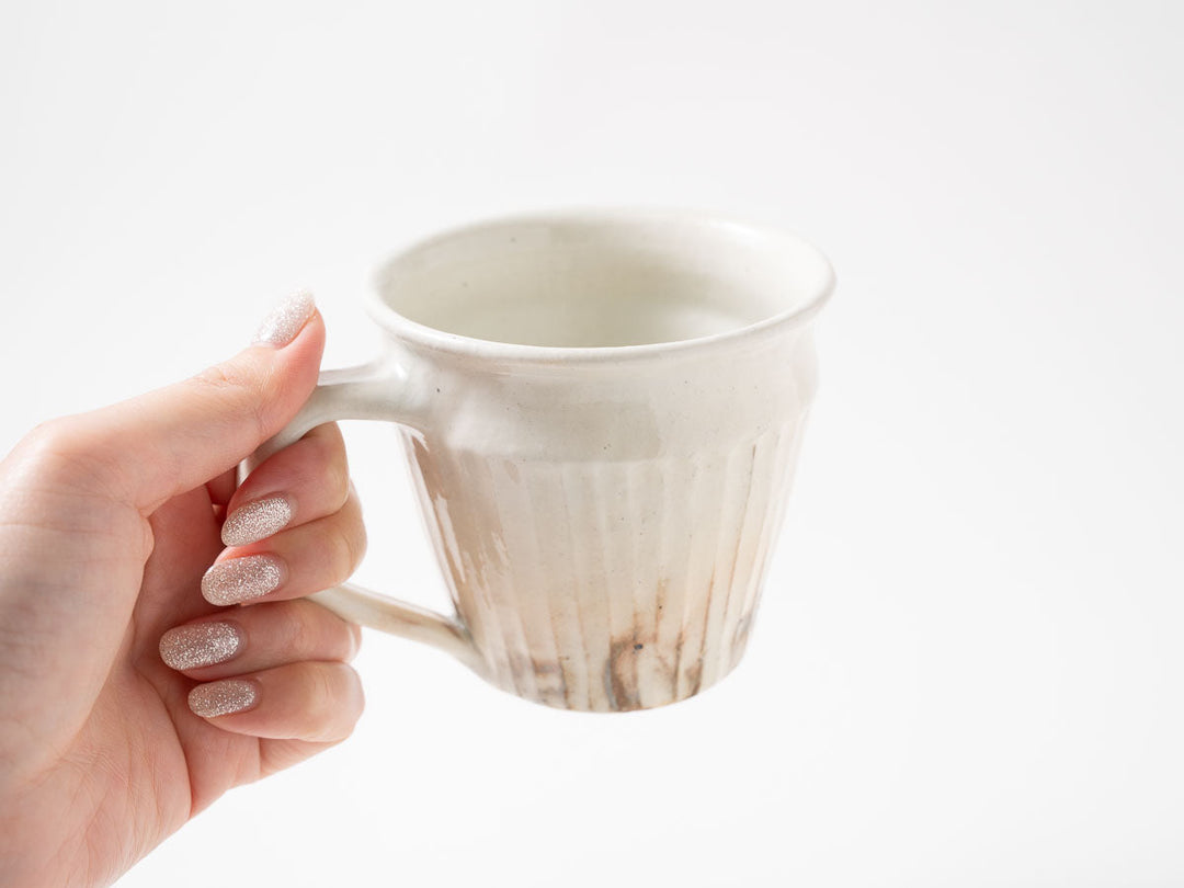 Iron-Speckled Shinogi Mug — Hand-Glazed Japanese Pottery by Furutani Pottery