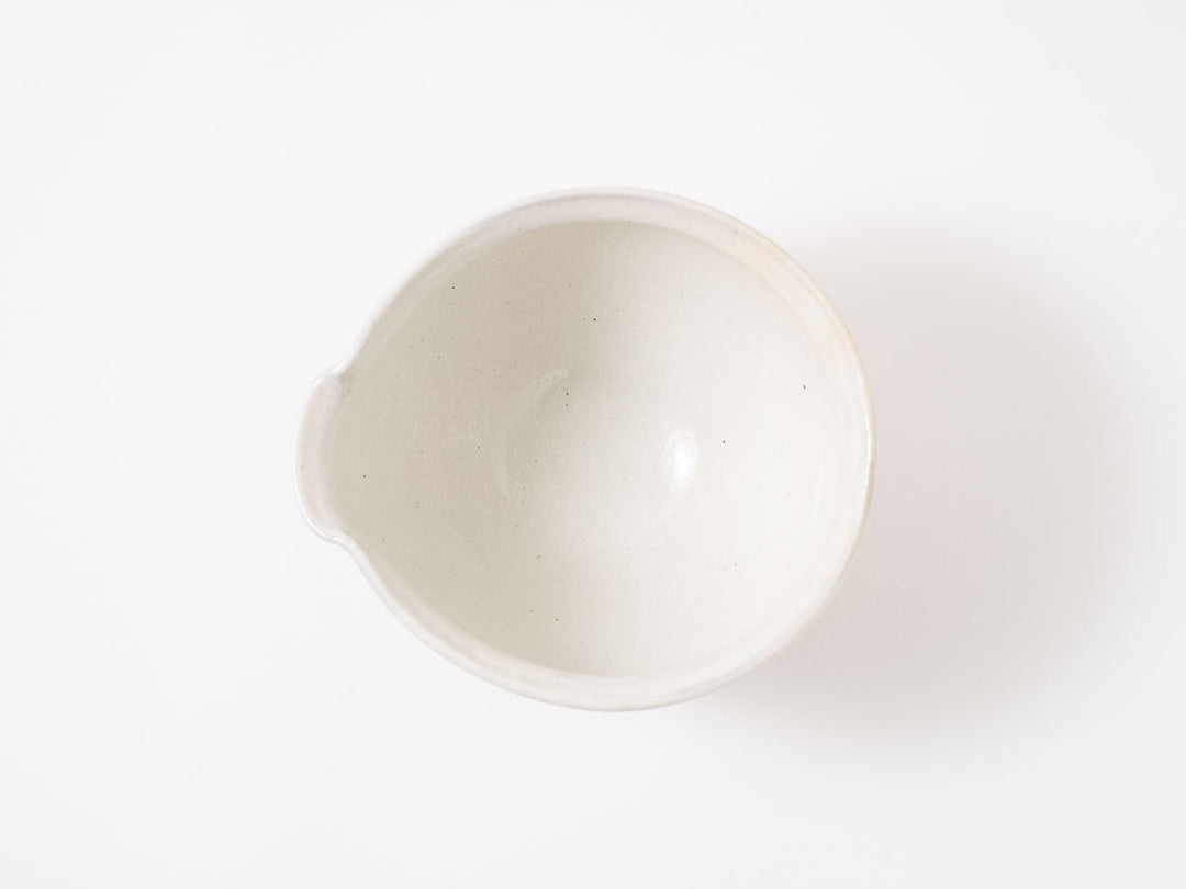 Iron-Speckled Pouring Bowl, 5-Sun — Hand-Glazed Japanese Pottery by Furutani Pottery