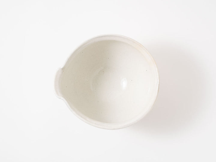 Iron-Speckled Pouring Bowl, 5-Sun — Hand-Glazed Japanese Pottery by Furutani Pottery
