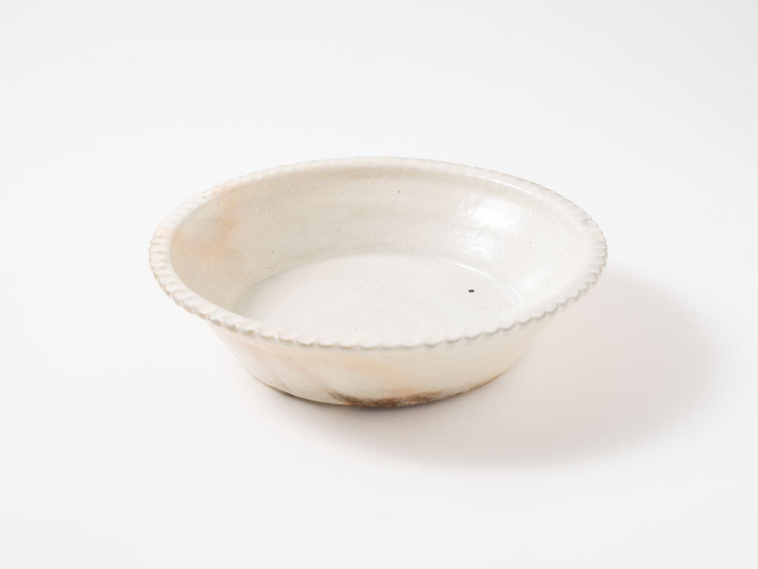 Tsunade Gong Bowl, 6-Sun, Iron Speckles — Furutani Pottery