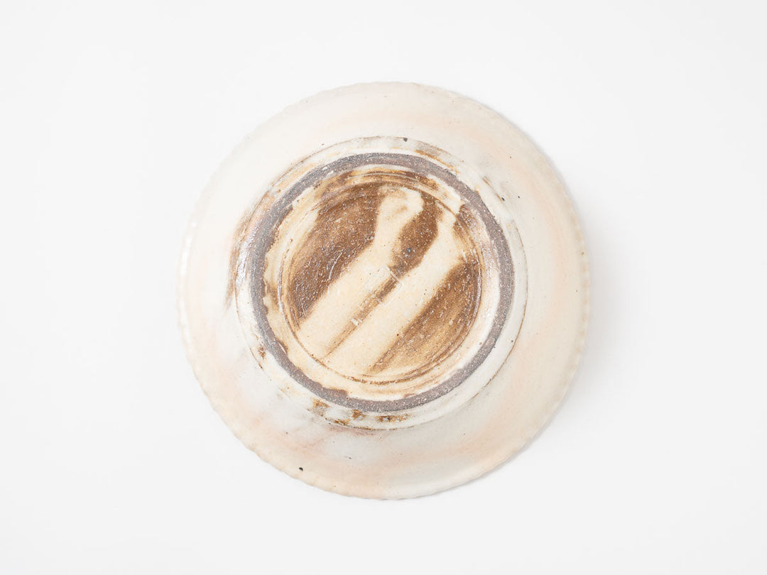 Tsunade Gong Bowl, 6-Sun, Iron Speckles — Furutani Pottery