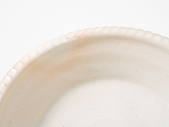 Tsunade Gong Bowl, 6-Sun, Iron Speckles — Furutani Pottery
