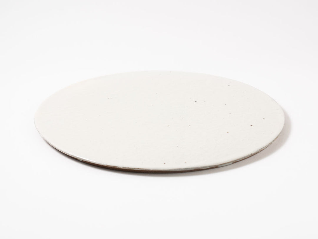 Iron-Speckled Flat Plate — Hand-Glazed Japanese Pottery by Furutani Pottery