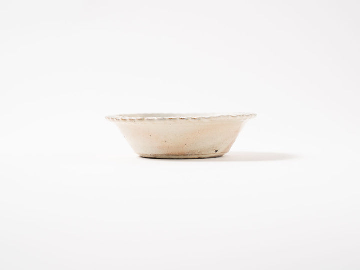Tsunade Gong Bowl, 3-Sun, Iron Speckles — Furutani Pottery