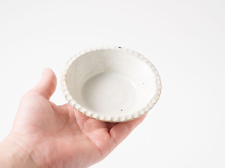 Tsunade Gong Bowl, 3-Sun, Iron Speckles — Furutani Pottery