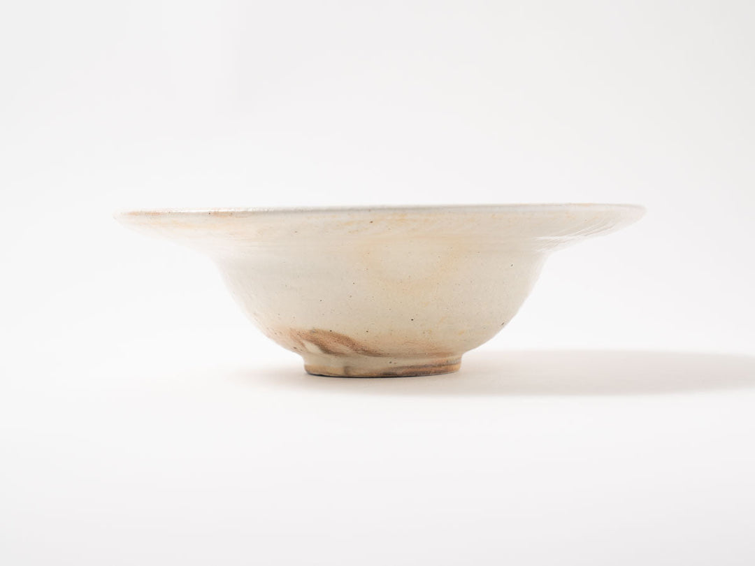 Iron-Speckled Leaf-Rim Bowl, Large — Hand-Glazed Japanese Pottery by Furutani Pottery