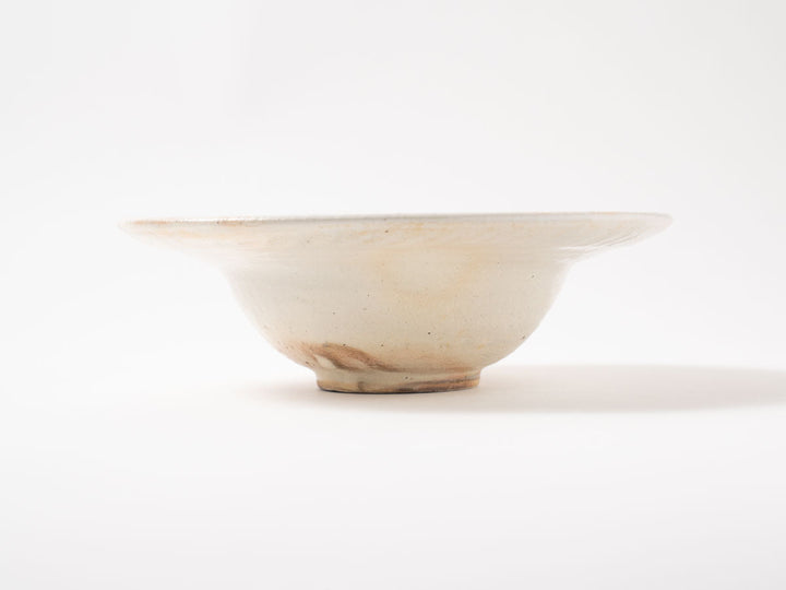 Iron-Speckled Leaf-Rim Bowl, Large — Hand-Glazed Japanese Pottery by Furutani Pottery