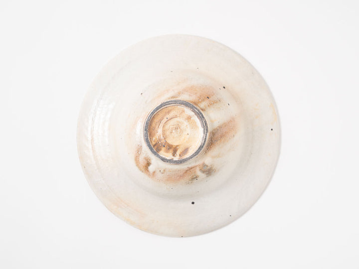 Iron-Speckled Leaf-Rim Bowl, Large — Hand-Glazed Japanese Pottery by Furutani Pottery