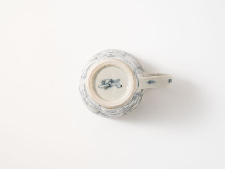 Annan Mug with Fireworks Arabesque — Hand-Painted Japanese Porcelain by Katsuro Yokota
