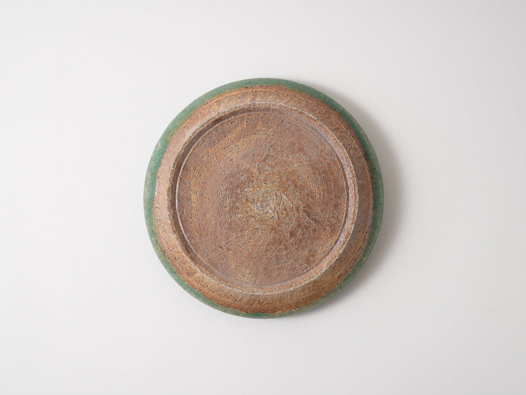 Round Plate 6-Sun Blue - Crafted By Jun Fujiwara