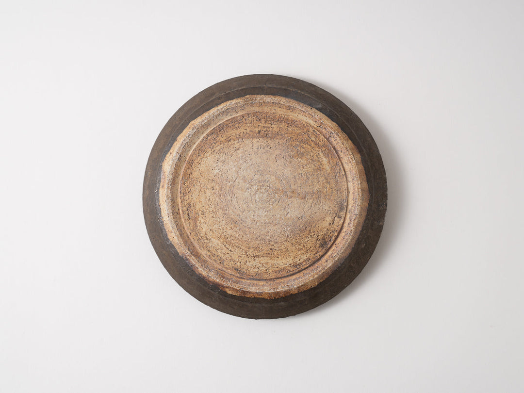 Round Plate 6-Sun Black - Crafted By Jun Fujiwara
