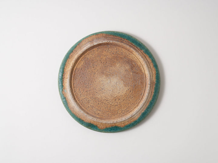 Flat Round Plate 6-Sun Blue - Crafted By Jun Fujiwara